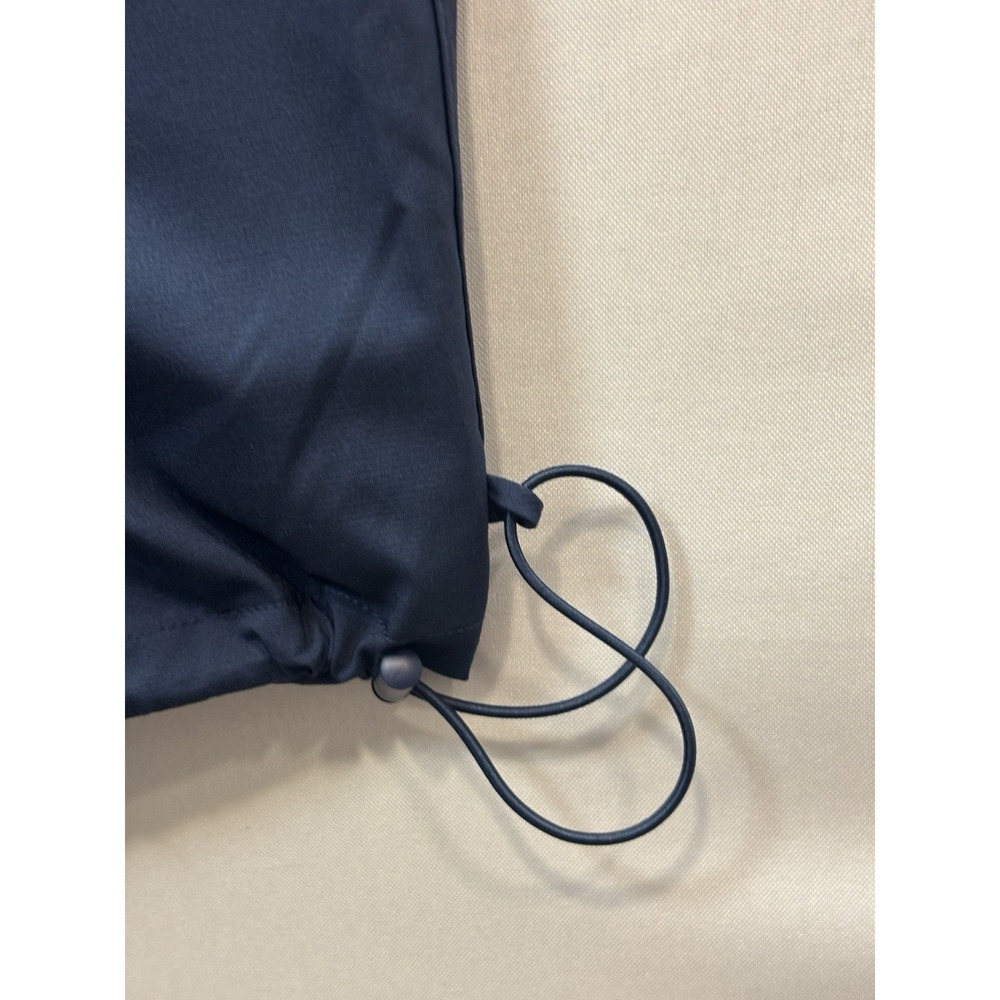 JEKAOYI Blue Cargo Pants Womens Medium Ripstop Elastic Waist Tapered Pockets - Picture 8 of 11